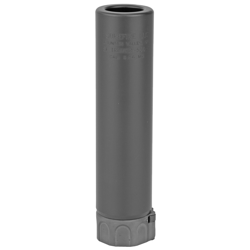 Surefire Supressor Trainer, 5.56NATO, 223 REM, 6.2" 15.9 oz, Blk, Display Suppressor. TRAINER-556-1-BK