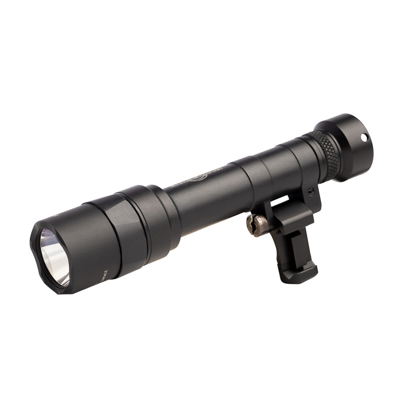 M640T Scout Light, Flashlight, 700 Lumens, Z68 On/Off Tailcap, Anodized Finish, Black, Includes M-LOK Adapter & 18650 Rechargeable Battery M640T-BK-PRO