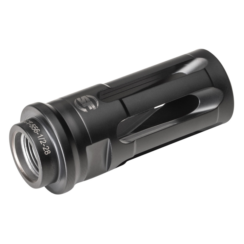 Closed-Tine Flash Hider / Suppressor Adapter| 223 Remington/556NATO, 1/2X28, DLC Coated, Black SFCT-556-1/2-28