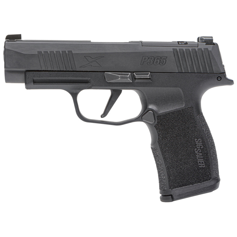 P365 XL, Striker Fired, Compact, 9MM, 3.7" Barrel, Polymer Frame, Black Finish, Night Sights, 10Rd, 2 Magazines 365XL-9-BXR3P-10