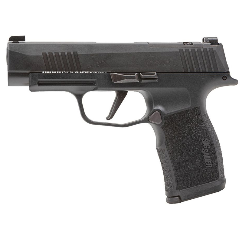 P365 XL, Striker Fired, Compact, 9MM, 3.7" Barrel, Polymer Frame, Black Finish, Manual Safety, Night Sights, 10Rd, 2 Magazines 365XL-9-BXR3P-MS-10