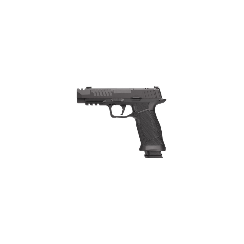 P385 Full Size, Semi-automatic, Striker Fired, 9MM, 4" Barrel, Integrally Compensated Slide, Nitron Finish, Black, Optic Ready with SIG-LOC PRO Footprint, XRAY3 Day/Night Tritium Sights, 3 Magazines, 10 Rounds 385F-9-COMP-10