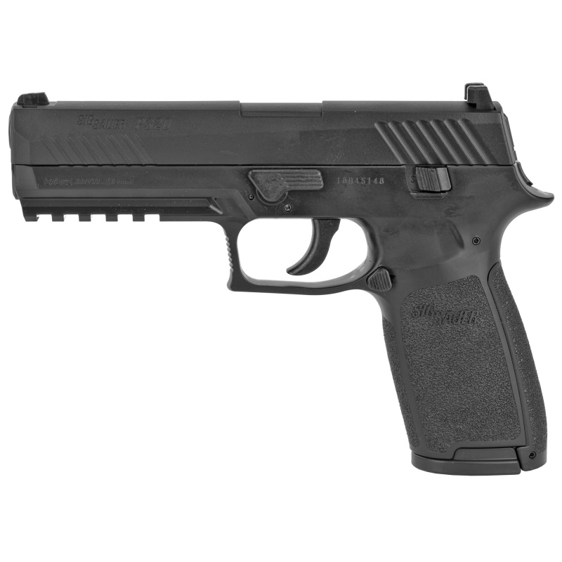 P320 Air Pistol |.177 Caliber 4.5 Inch Steel Barrel Black Finish 30 Round Magazine Uses 12gr CO2 Cylinder