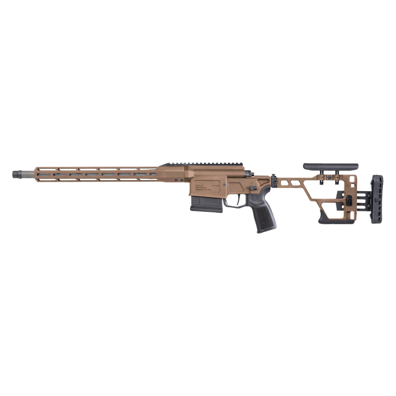Cross, TALO, Bolt Action Rifle, 6.5 Creedmoore, 16" Stainless Barrel, Aluminum MLOK Handguard, Flat Dark Earth, Folding Aluminum PRS Stock, 1 Magazine, 5 Rounds CROSS-65-18B-FDE