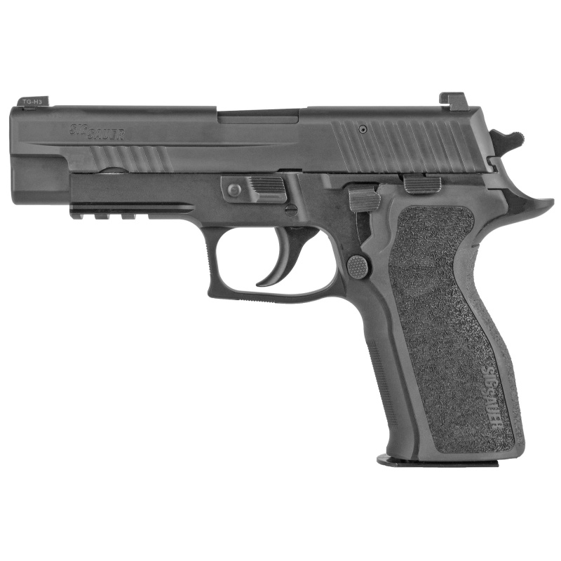 P226 |9MM, 4.4" Barrel, Alloy Frame, DA/SA, Full Size, SRT Trigger, Decocker, Siglite Night Sights, 15Rd, 2 Magazines E26R-9-BSE