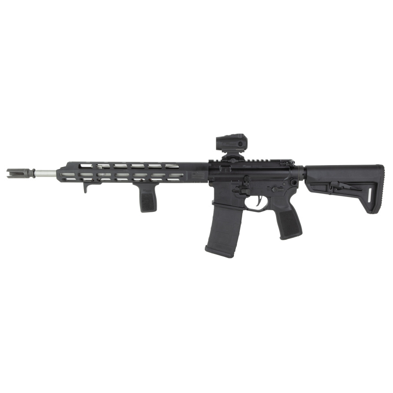 M400, Tread V2 Coil, Semi-automatic Rifle, AR, 223 Remington/556NATO, 16" Stainless Steel Barrel, Flash Hider, Mid-Length Gas System, Anodized Finish, Black, Sig Sauer Grip, Magpul SL-K Stock, Free Float M-LOK Enhanced Handguard, SIG Matchlite 2-Stage Tr