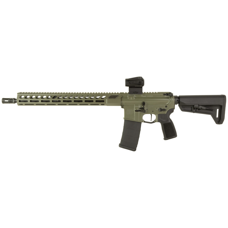 M400 Forge, Semi-automatic, Rifle, 5.56 NATO, 16" Barrel, Matte Finish, Moss Green, Romeo-MSR GenII 2 MOA Red Dot, 30 Rounds, 1 Magazine RM400-556N-16B-FORGE-MSGRN