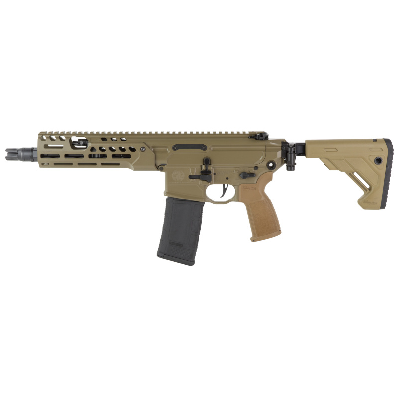 MCX, Semi-automatic, Short Barreled Rifle, 300 Blackout, 9" Barrel, IR Cerakote Finish, Flat Dark Earth, Folding Stock, M-LOK Handguard, 30 Rounds, 1 Magazine RMCX-300B-9B-IR-SBR