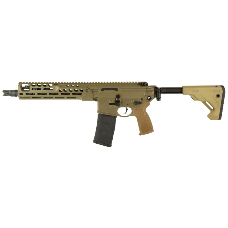 MCX, Semi-automatic, Short Barreled Rifle, 556NATO, 11.5" Barrel, IR Cerakote Finish, Flat Dark Earth, Folding Stock, M-LOK Handguard, 30 Rounds, 1 Magazine RMCX-556N-11B-IR-SBR