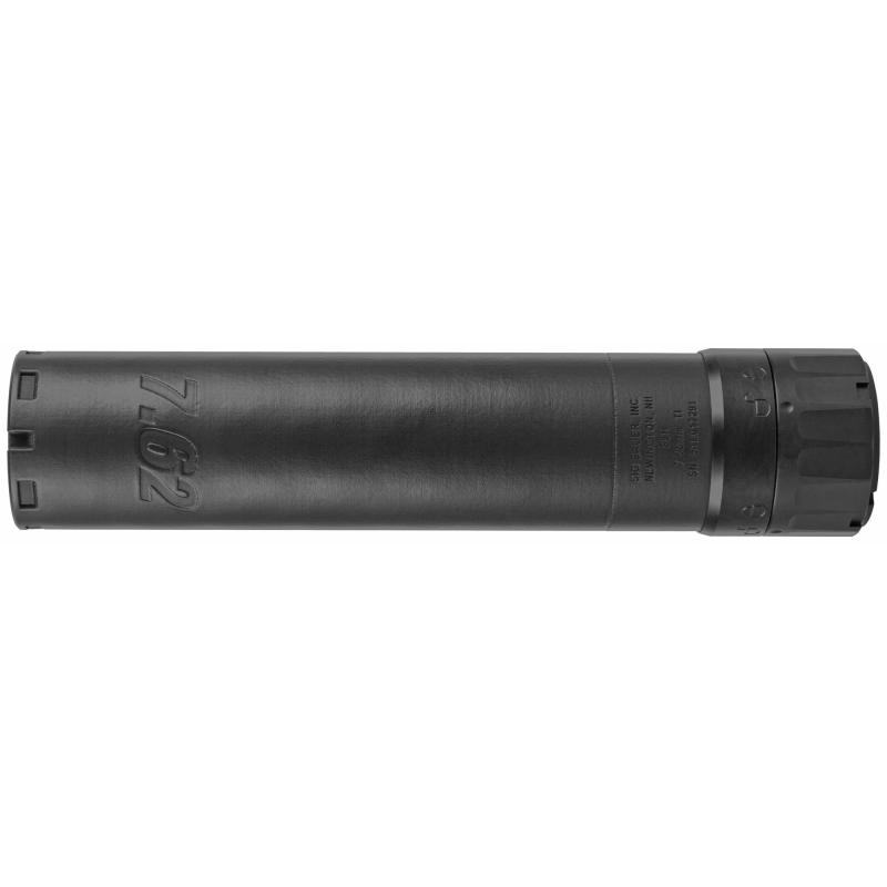 SLH762TI-QD, Suppressor, 7.62MM, Titanium, High Temp Cerakote Black, 13.9oz, Quick Detach, Includes QD Mount/Muzzle Brake SLH762TI-QD