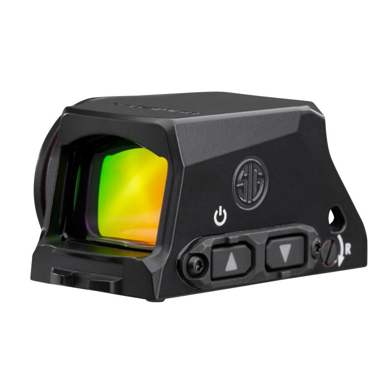 ROMEO-X SIG-LOC PRO, Red Dot, Enclosed Emitter, 1X, 24mm, 32 MOA Circle with 2 MOA Red Dot, Black SORX1500