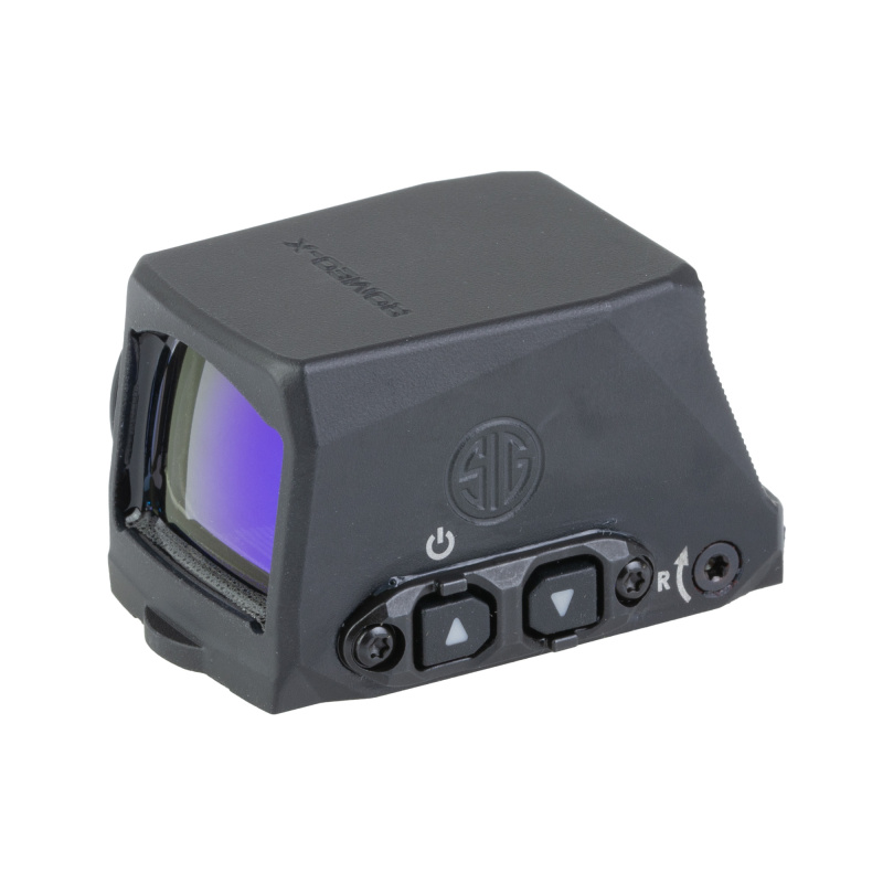 ROMEO-X COMPACT, Green Dot, Enclosed Emitter, 1X Magnification, 24mm Objective, 6 MOA, Black, For Compact SIG-LOC Footprint SORX1680