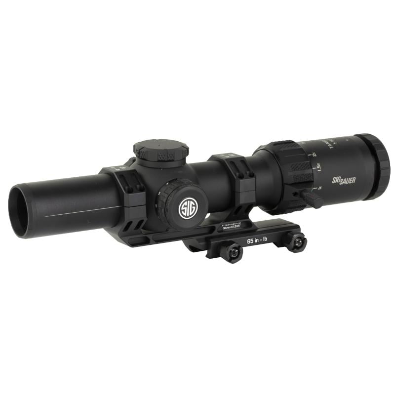 Tango MSR, Rifle Scope, 1-10X28mm, 34mm Maintube, MSR-BDC10 Illuminated Reticle, Black, ALPHA-MSR Cantilvered Mount SOTM11000