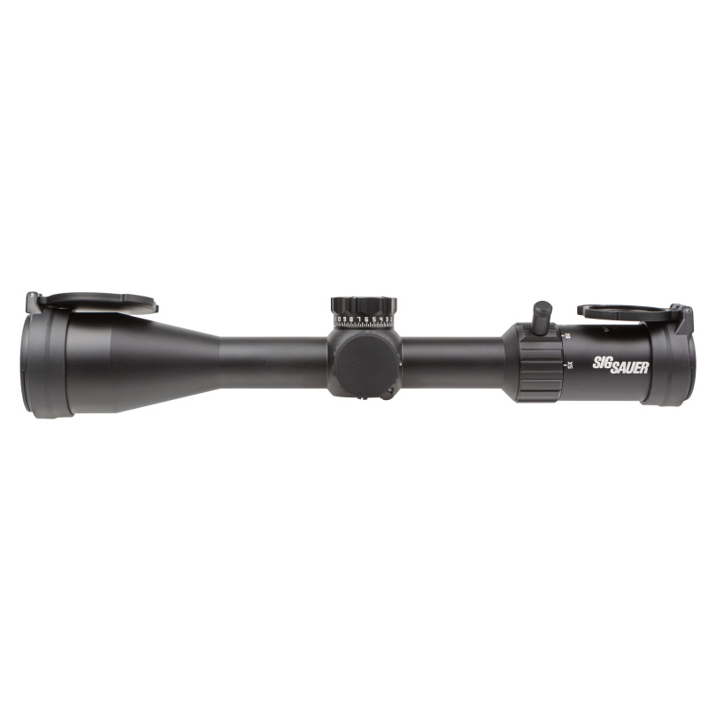 Whiskey 4 Rifle Scope, 5-20X50mm, 30mm Tube, First Focal Plane, MOA Milling Hunter 2.0 Reticle, Matte Finish, Black SOW45001