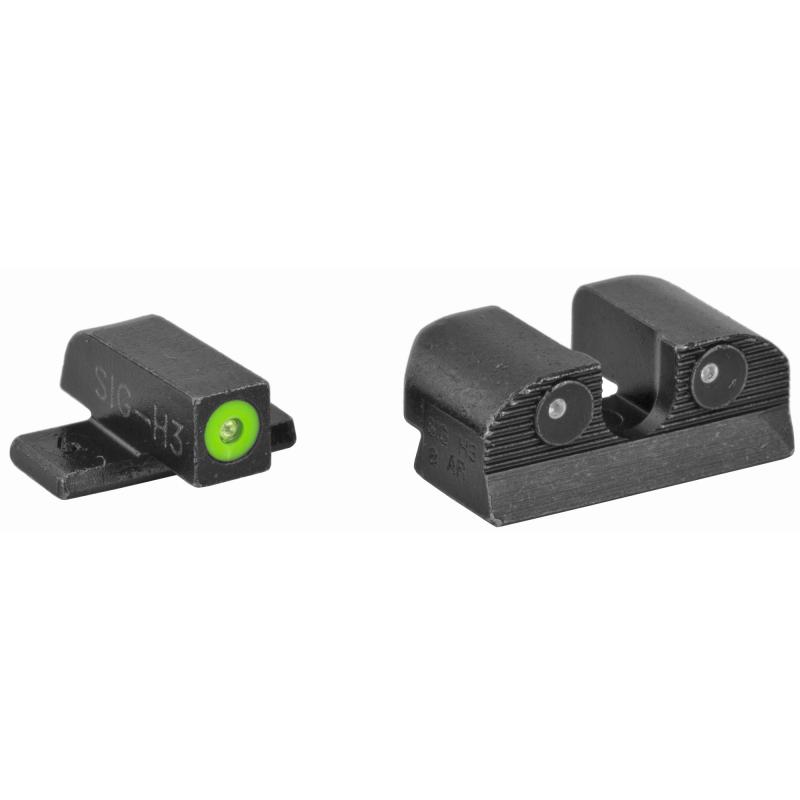 X-Ray 3 Day/Night Sights #6 Green Front #8 Rear Round U Notch