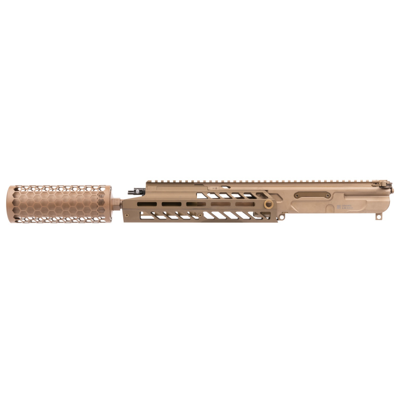 MCX-SURG, Suppressed Upper Receiver Group, 11.5" Barrel, 223 Remington/5.56 NATO, Direct Thread 7.3" Reduced Blow-Back 5.56 Inconel Suppressor with Titanium Heat Shield, Anodized Finish, Flat Dark Earth, Includes Light Weight Low-Profile Handguard, SD Ha