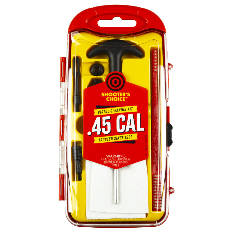 45 Caliber Pistol Cleaning Kit SHF-SRK-45