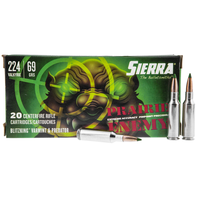 Prairie Enemy, 224 Valkyrie, 69Gr, BlitzKing, 20 Round Box A7171--12