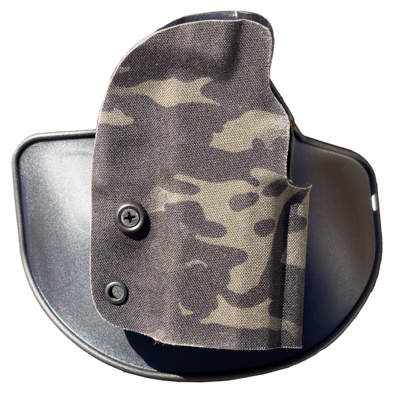 Gravity, OWB Holster, Paddle Attachment, Cordura Finish, MultiCam Black, Fits Sig P320 Compact, Laminate Contruction, Right Hand GRAVITY-0-750-A-0-C1-711