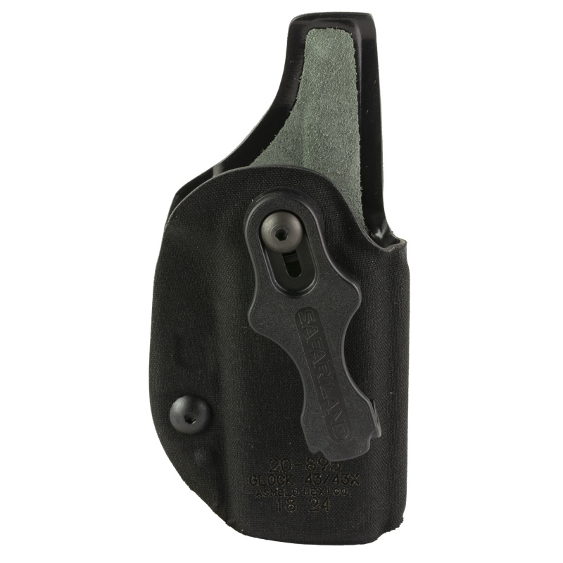 Species Wrapped, Inside Waistband Holster, For Glock 43/43X, Cordura/Laminate Construction, Black, Right Hand 20-895-781