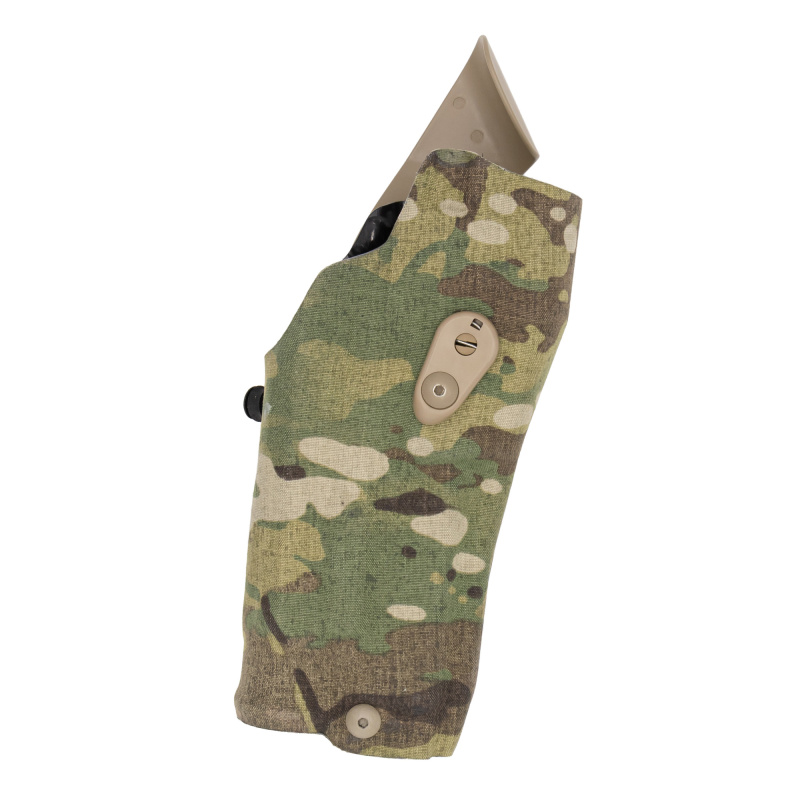 6354RDSO ALS Tactical Holster, Cordura Finish, Multicam, Fits Staccato P DUO with 4.4" Barrel with Surefire X300 or Similar and Red Dot, Laminate Construction, Right Hand 6354RDSO-1582-701-MS19
