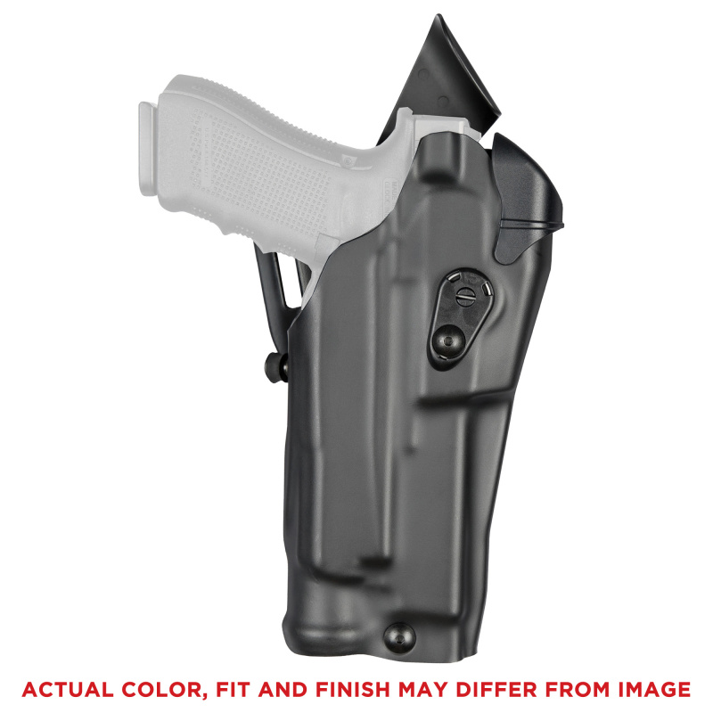 Model 6390RDS ALS Mid-Ride Level I Retention Duty Holster, Fits Glock 17 w/Light, Right Hand, STX Tactical Black Finish 6390RDS-832-131