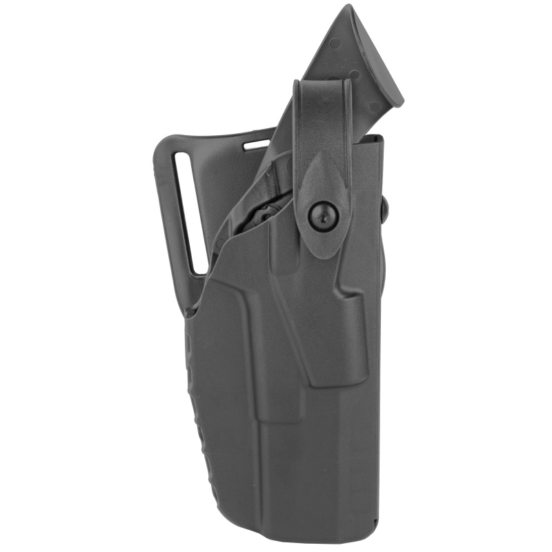 7360, 7TS, ALS/SLS Mid-Ride Level-III Retention Holster, Right Hand, Black, Fits Glock 17 22, Plain, Polymer 7360-835-411