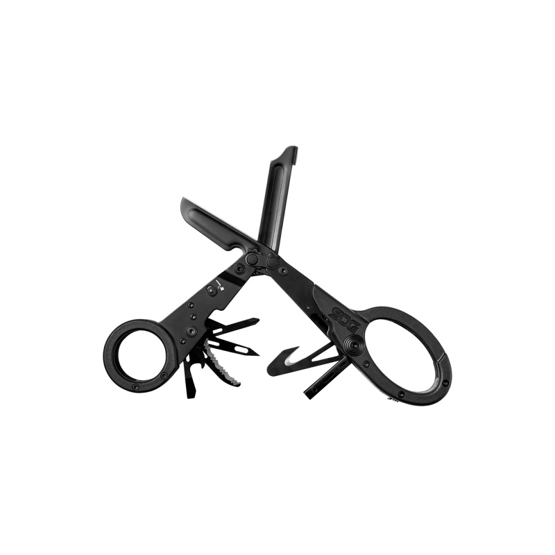 ParaShears, 11 Tool Multi-Tool, 3Cr13 Steel, Black Oxide Finish, Black, Includes Nylon Sheath SOG-23-125-01-43