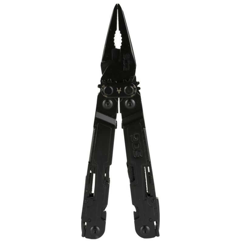 PowerAccess, 18 Tool Multi-Tool, 5Cr15MoV Steel, Black Oxide Finish, Black SOG-PA1002-CP