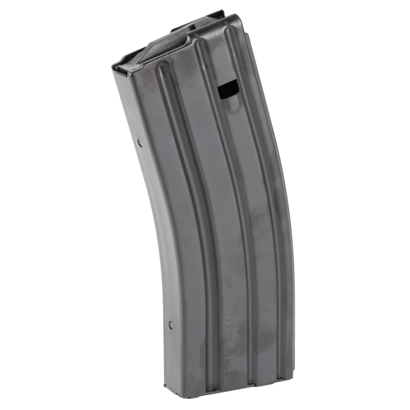 Magazine, Branded, 223 Remington/556NATO, 30 Rounds, Fits AR-15, Stainless Steel Construction, Black, SOLGW Rebellious Stripes and Texas State Logo Floor Plate SOLGW30MAG
