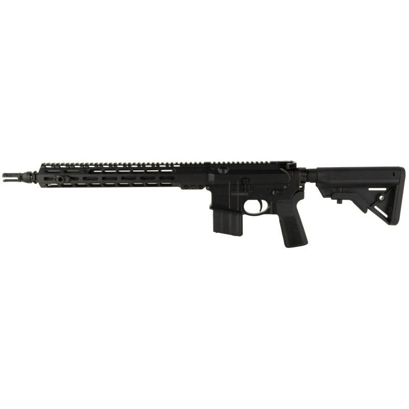 Broadsword, M89, Semi-automatic Rifle, AR, 6mm Max, 14.5" Pinned (16" OAL) Barrel, Anodized Finish, Black, B5 Systems Grip, B5 Bravo Stock, Free Float M-LOK Handguard, 20 Rounds, 3 Magazines, Includes Soft Case BROADSWORD-89-6MAX-14.5