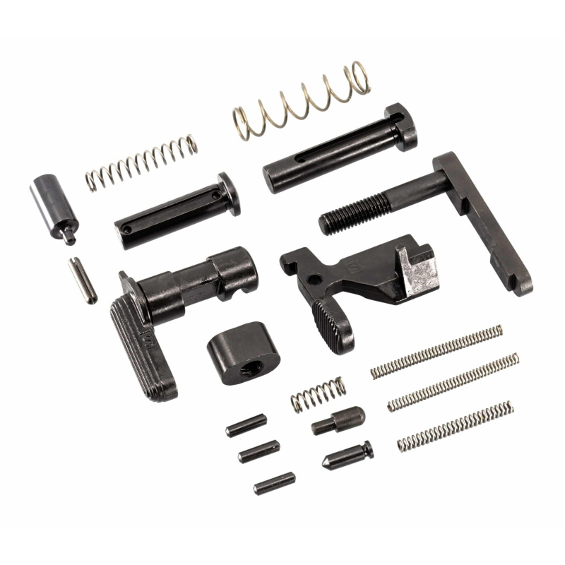Blaster Starter Kit, Lower Parts Kit, No Fire Control Group or Grip, Matte Finish, Black BSK