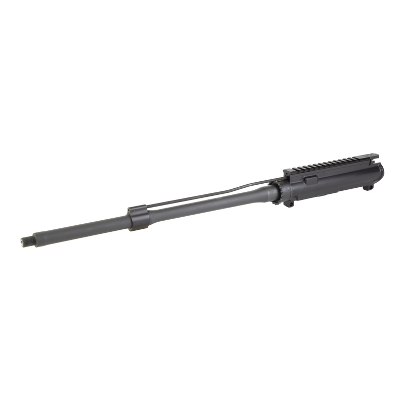 East India Starter Kit, Upper Receiver, 5.56 NATO, 16" Threaded Barrel, 1/2X28 Thread Pitch, Fits AR-15, Assembled Upper Receiver, Matte Finish, Black, Does Not Include Muzzle Device, Bolt Carrier Group, or Charging Handle EIC-16LFB-556