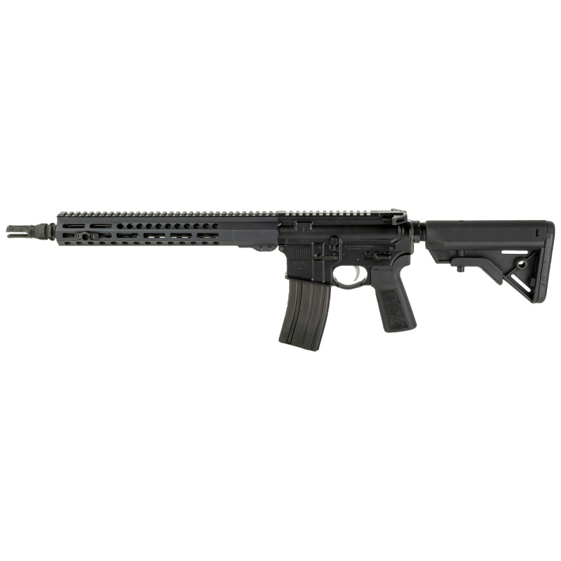 M4 EXO3, Semi-automatic Rifle, AR, 223 Remington/556NATO, 13.7" Pinned (16" OAL) Barrel, Mid-length Gas System, Anodized Finish, Black, NOX Muzzle Device, Liberty Fighting Trigger, Liberty Charging Handle, 30 Rounds, 3 Magazine M4-EXO3-13.7