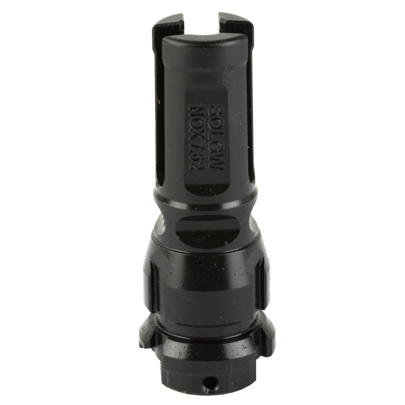 NOX, Flash Hider, 7.62mm/30 Caliber, Nitride Finish, Black, 5/8X24, Fits Dead Air Armament Suppressors and KeyMount Accessories, Includes Timing Shims NOX-300