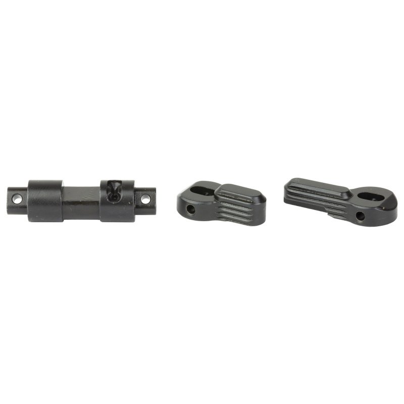 Quick Ambi Safety, Nitride Finish, Black, Short Throw, Long Q Lever, Short Standard Lever, Ambidextrous QAS-50-Q-PC-LQ-SS