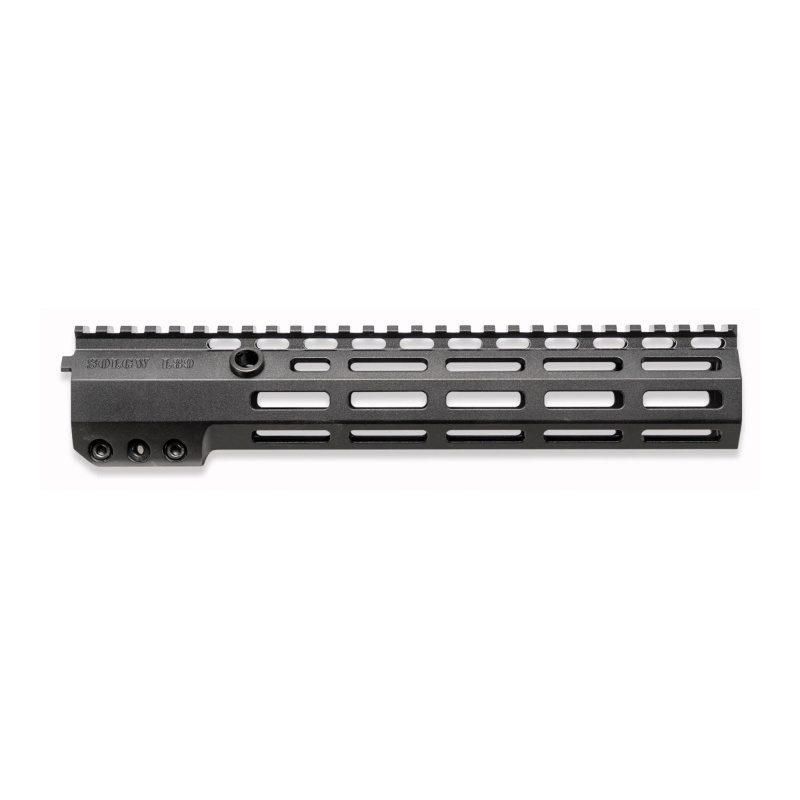 L89 Drive Lock Rail, M-LOK Handguard, Steel Barrel Nut, Integrated QD Socket, 11.75" Length, Anodized Finish, Black RAIL-L89-S-11.75