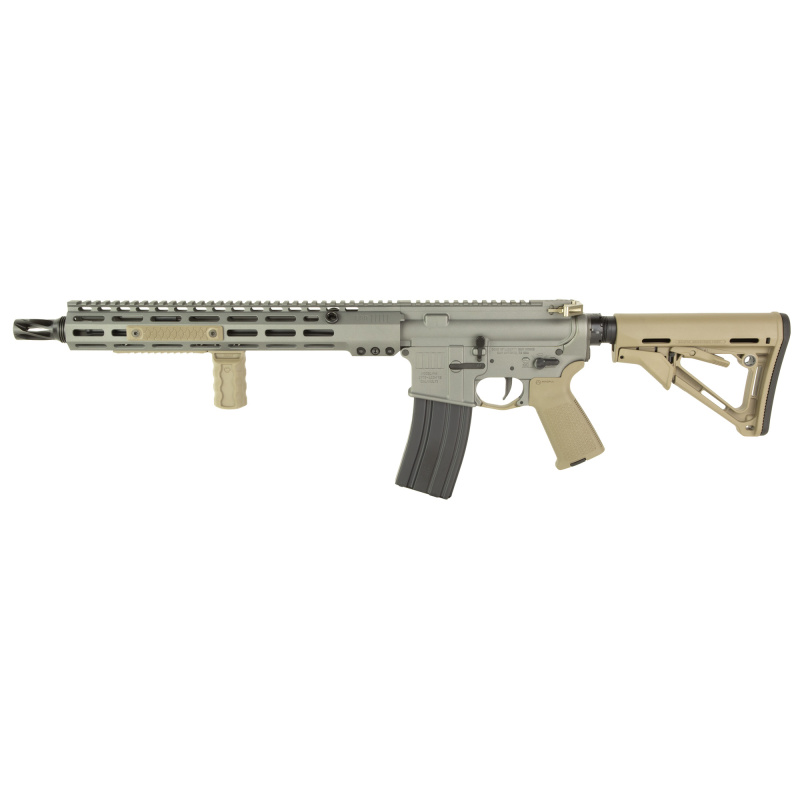 SAGE Dynamics L89, Semi-automatic, AR, 223 Remington/556NATO, 13.7" Pinned (16" OAL) Barrel, Midlength Gas System, Liberty 2-Stage Trigger, Cerakote Finish, Gray, 30 Rounds, 3 Magazines SAGE-137-HUX-GRAY