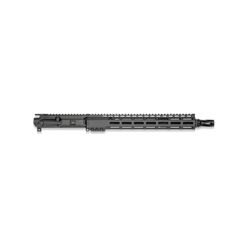 Broadsword Upper Receiver, Upper Receiver, .223 Wylde, 14.5" Barrel with Pinned and Welded NOX Mount (16" OAL), Fits AR-15, Matte Finish, Black, Includes 13.75" L89 Rail, Does Not Include BCG or Charging Handle U-BS-L89-556-145-NOX