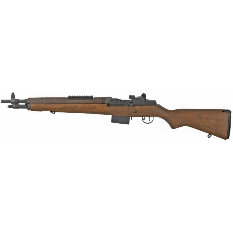 M1A Scout Squad, Semi-automatic, 308 Win, 18" Barrel, Blue Finish, Walnut Stock, Adjustable Sights, 10Rd, NY COMPLIANT Without Threads And Flash Suppressor AA9122NT