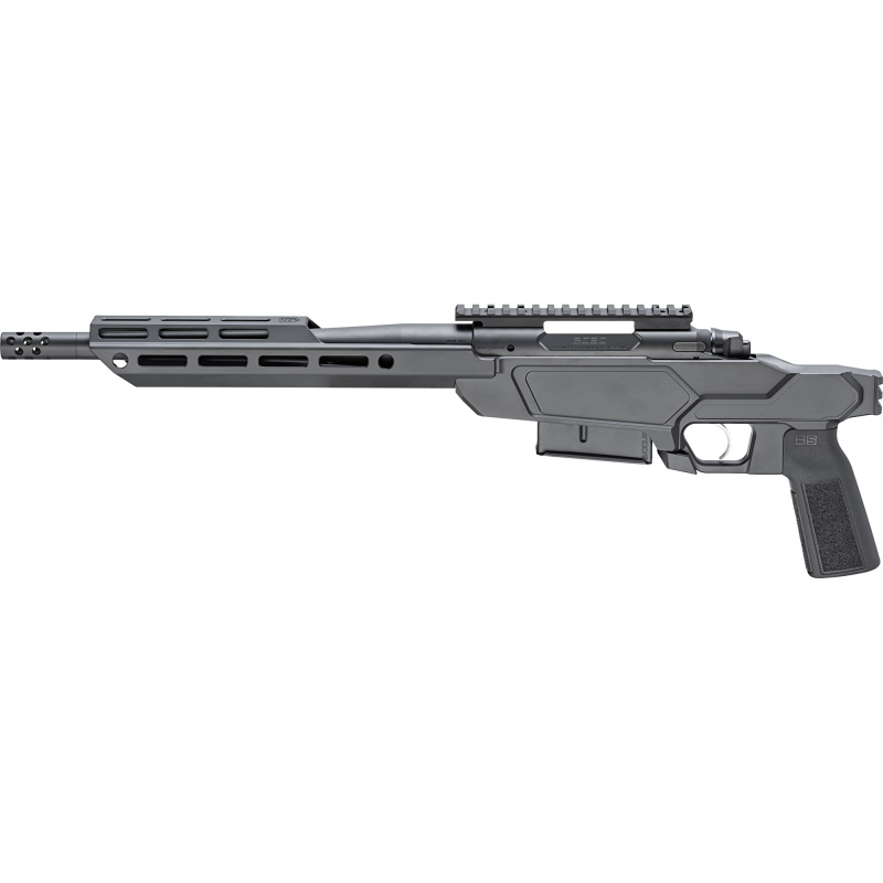 2020 Heatseeker, Bolt Action Pistol, 308 Winchester, 12" Barrel, Cerakote Finish, Graphite Black, Sharps Bros Chassis, 5 Rounds, 1 Magazine, Right Hand BAH912308B