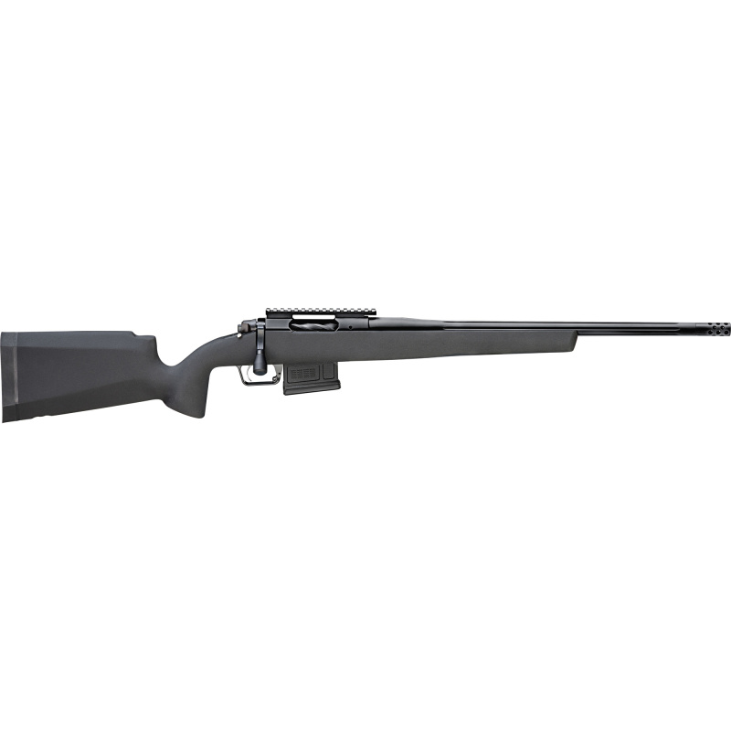 Model 2020 Waypoint, Bolt-Action Rifle, 308 Winchester, 20" Fluted Threaded Barrel, Cerakote Finish, Black, Carbon Fiber Stock, TriggerTech Trigger, 3 Rounds, 1 Magazine BAW920308M