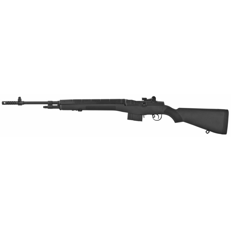 Loaded M1A 7.62mm NATO 22 Inch Carbon Barrel Parkerized Finish Black Fiberglass Stock 10 Round California Legal