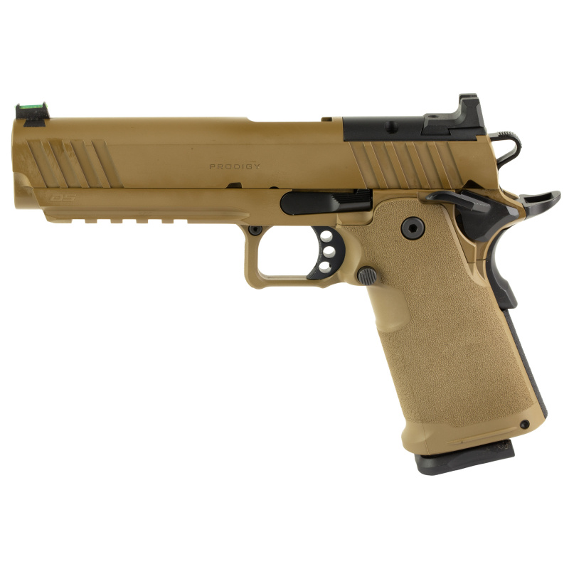1911 DS Prodigy™  | 9x19mm, 5" Barrel, Coyote Brown Cerakote, AOS, 1 17 Rd 1 20 Rd Magazines