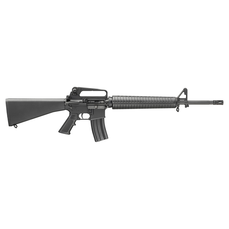 SA-16A2, Semi-automatic Rifle, AR-15, 223 Remington/556NATO, 20" Barrel, A2 Flash Hider, Anodized Finish, Black, A2 Fixed Stock, A2 Grip, A2 Front Sight Post, 30 Rounds, 1 Magazine SA920556B-A2
