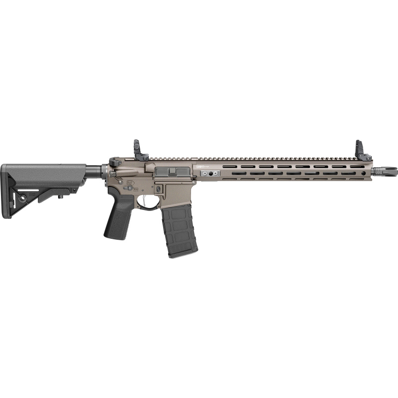 SAINT Victor V2, Semi-automatic, AR, 556NATO, 16" Barrel, Anodized Finish, Gray, B5 Furniture, Flip-Up Iron Sights, Ambidextrous Safety, 1 Magazine, 10 Rounds STV916556TLC-V2-B5