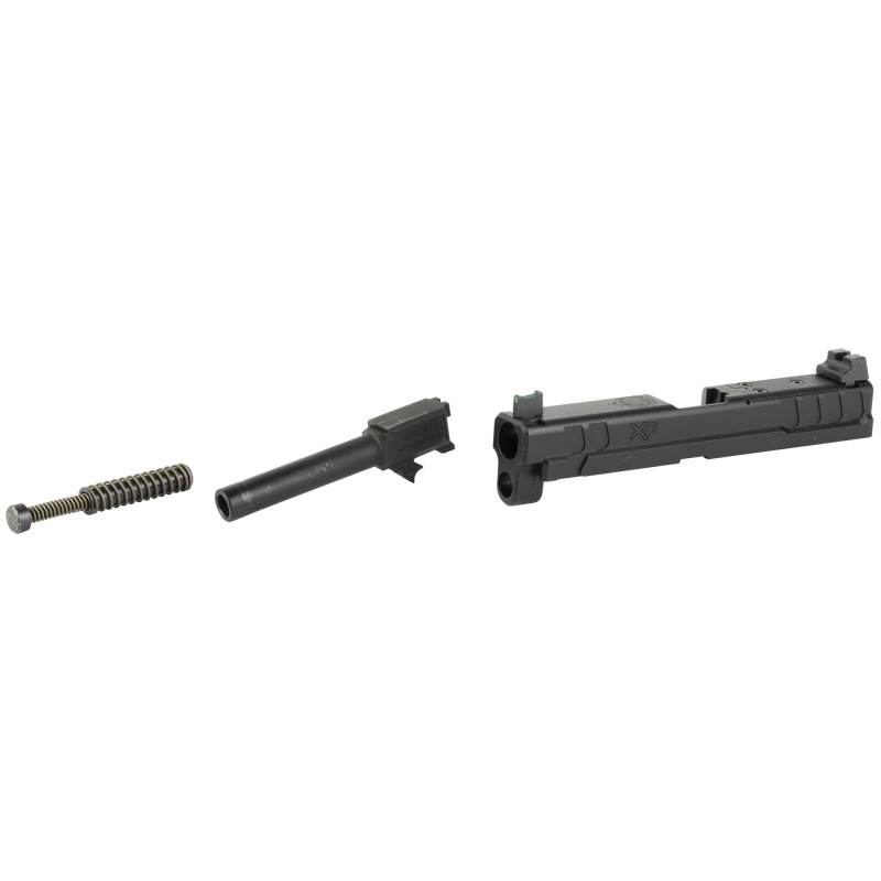 XD Slide Assembly, W/ Barrel, Recoil Assembly, OSP Plate, Fits 4" 9MM Springfield XD, Anodized Finish, Black XD4902