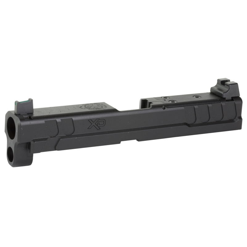 XD Slide Assembly, W/ Crimson Trace CT1500 Red Dot, Fits 4" 9MM Springfield XD, Anodized Finish, Black XD4903