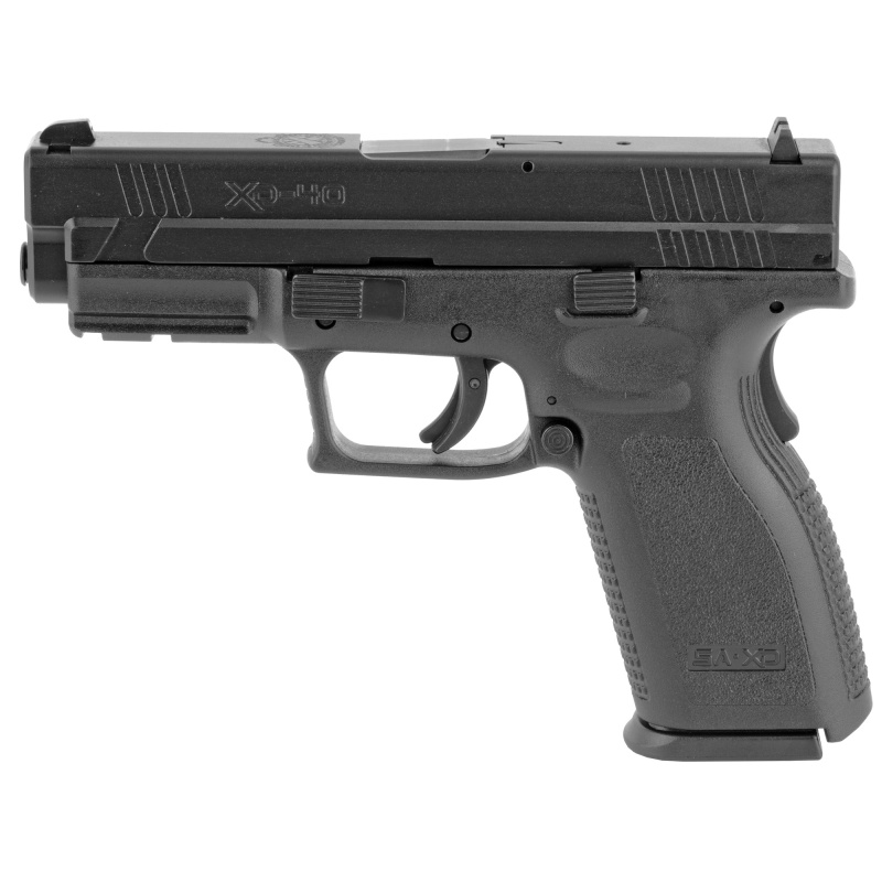 XD Essentials Package .40 S&W XD Black Service Model 4 Inch Barrel 10 Round