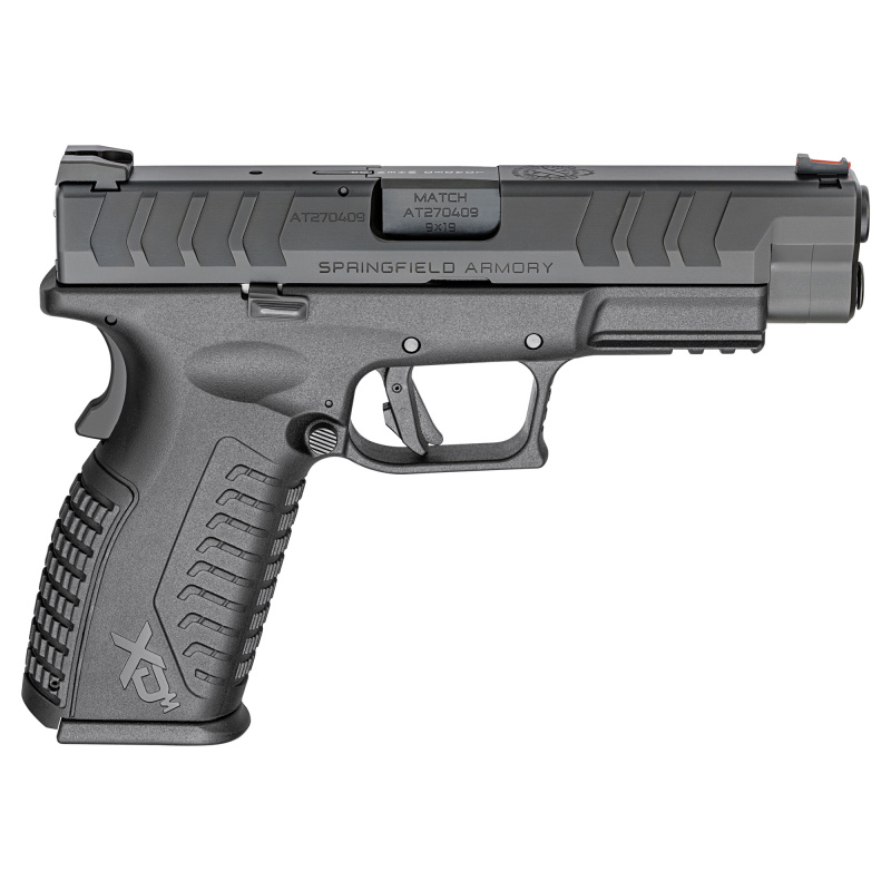 XDM, Semi-automatic, Striker Fired, 9MM, 4.5", Black, 10 Rounds, Fixed Sights, Polymer XDME9459BCA